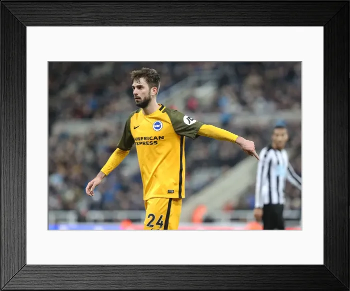 Framed Print : Decisive Moment: Davy Propper's Intense Midfield Battle vs. Newcastle United (30DEC17) Framed Print : Decisive Moment: Davy Propper's Intense Midfield Battle vs. Newcastle United (30DEC17)