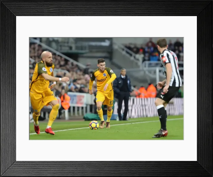 Framed Print : Pascal Gross of Brighton and Hove Albion Faces Off Against Newcastle United in Premier League Clash (30DEC17) Framed Print : Pascal Gross of Brighton and Hove Albion Faces Off Against Newcastle United in Premier League Clash (30DEC17)