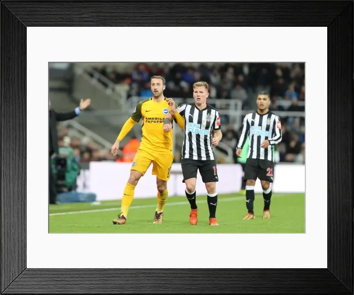Framed Print : Murray vs Ritchie: Intense Moment from Newcastle United vs Brighton and Hove Albion (30DEC17) Framed Print : Murray vs Ritchie: Intense Moment from Newcastle United vs Brighton and Hove Albion (30DEC17)