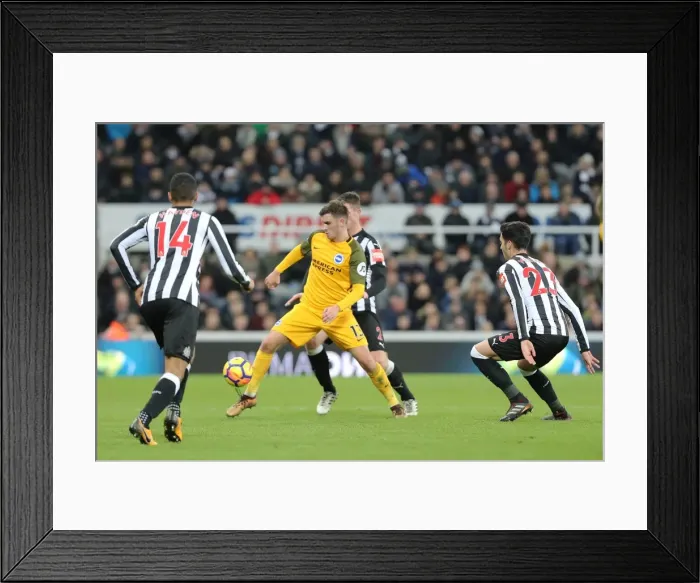 Framed Print : Pascal Gross in Action: Brighton and Hove Albion vs. Newcastle United (30DEC17) Framed Print : Pascal Gross in Action: Brighton and Hove Albion vs. Newcastle United (30DEC17)