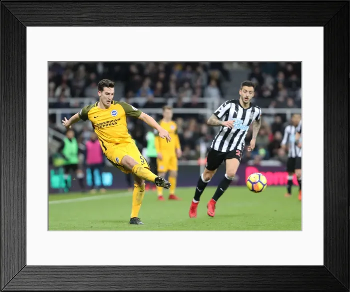 Framed Print : Decisive Dunk: Newcastle vs. Brighton, Premier League (30DEC17) Framed Print : Decisive Dunk: Newcastle vs. Brighton, Premier League (30DEC17)
