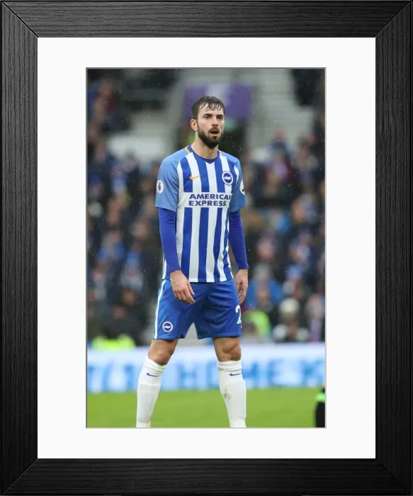Framed Print : Premier League Showdown: Brighton & Hove Albion vs Bournemouth (01JAN18) - American Express Community Stadium Framed Print : Premier League Showdown: Brighton & Hove Albion vs Bournemouth (01JAN18) - American Express Community Stadium