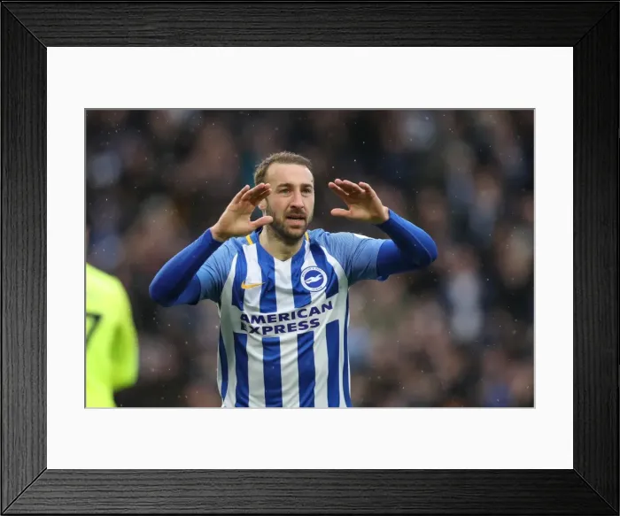 Framed Print : Brighton and Hove Albion vs Bournemouth: Premier League Clash at American Express Community Stadium (01.01.18) Framed Print : Brighton and Hove Albion vs Bournemouth: Premier League Clash at American Express Community Stadium (01.01.18)