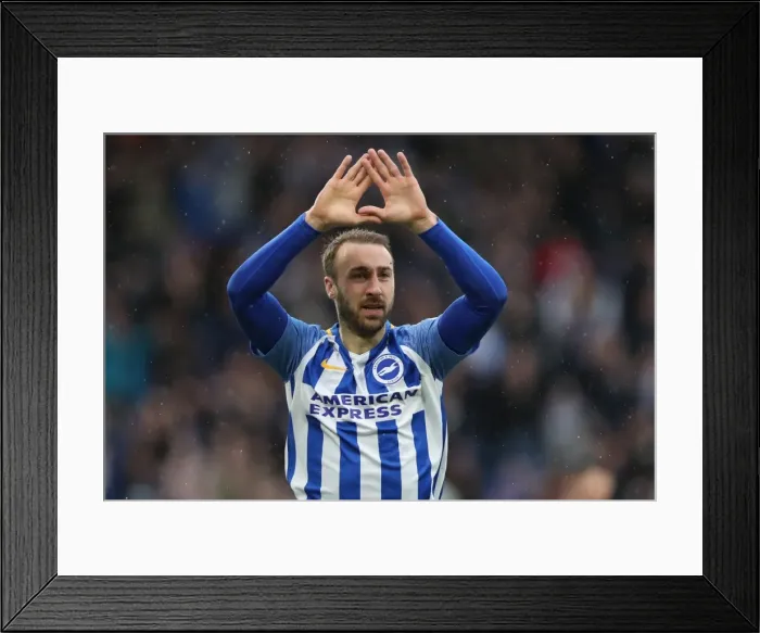 Framed Print : Brighton and Hove Albion vs Bournemouth: Premier League Clash at American Express Community Stadium (01.01.2018) Framed Print : Brighton and Hove Albion vs Bournemouth: Premier League Clash at American Express Community Stadium (01.01.2018)