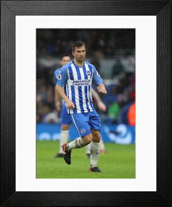 Framed Print : Brighton and Hove Albion vs Bournemouth: Premier League Battle at American Express Community Stadium (01.01.18) Framed Print : Brighton and Hove Albion vs Bournemouth: Premier League Battle at American Express Community Stadium (01.01.18)