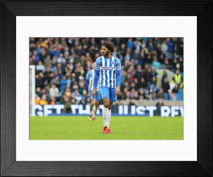 Framed Print : Premier League Showdown: Brighton & Hove Albion vs Bournemouth (01JAN18) - American Express Community Stadium Framed Print : Premier League Showdown: Brighton & Hove Albion vs Bournemouth (01JAN18) - American Express Community Stadium