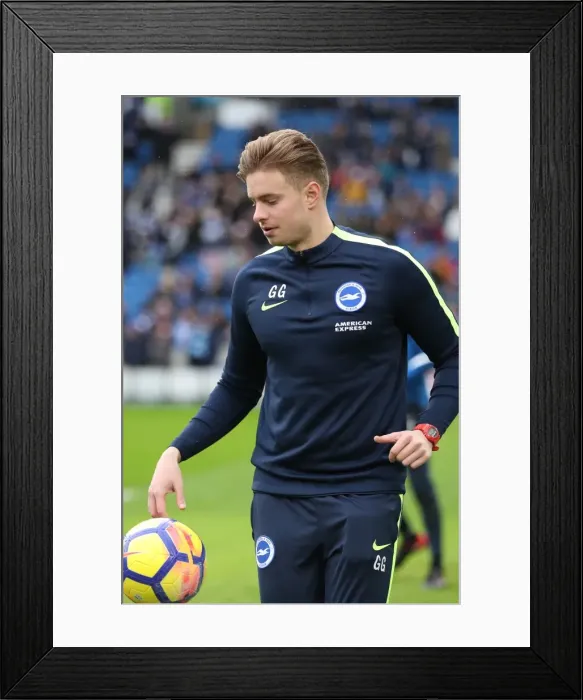 Framed Print : Premier League Showdown: Brighton & Hove Albion vs Bournemouth (01JAN18) - American Express Community Stadium Framed Print : Premier League Showdown: Brighton & Hove Albion vs Bournemouth (01JAN18) - American Express Community Stadium