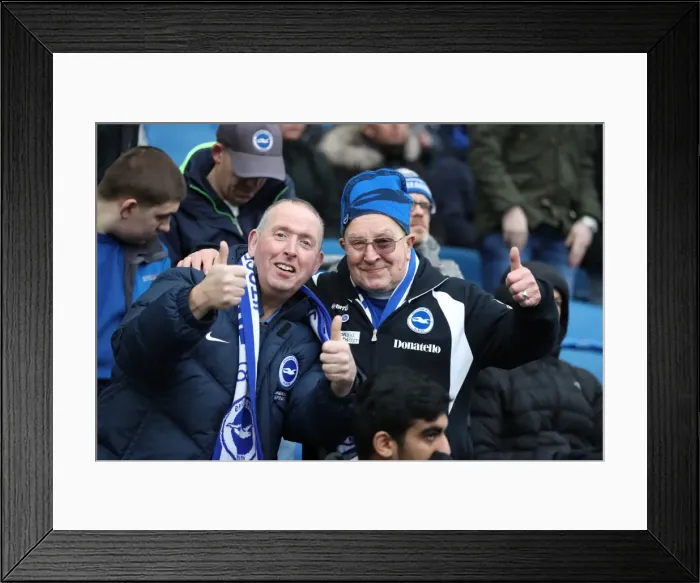 Framed Print : Premier League Showdown: Brighton & Hove Albion vs Bournemouth (01.01.2018) - American Express Community Stadium Framed Print : Premier League Showdown: Brighton & Hove Albion vs Bournemouth (01.01.2018) - American Express Community Stadium