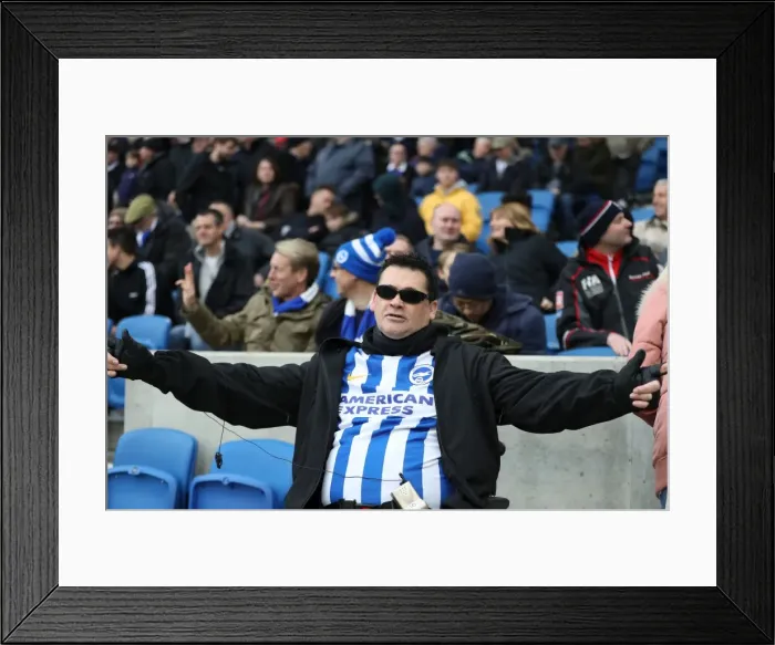 Framed Print : Brighton and Hove Albion vs Bournemouth: Premier League Clash at American Express Community Stadium (01.01.18) Framed Print : Brighton and Hove Albion vs Bournemouth: Premier League Clash at American Express Community Stadium (01.01.18)