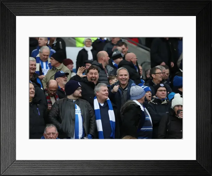 Framed Print : Brighton and Hove Albion vs Bournemouth: Premier League Clash at American Express Community Stadium (01.01.18) Framed Print : Brighton and Hove Albion vs Bournemouth: Premier League Clash at American Express Community Stadium (01.01.18)