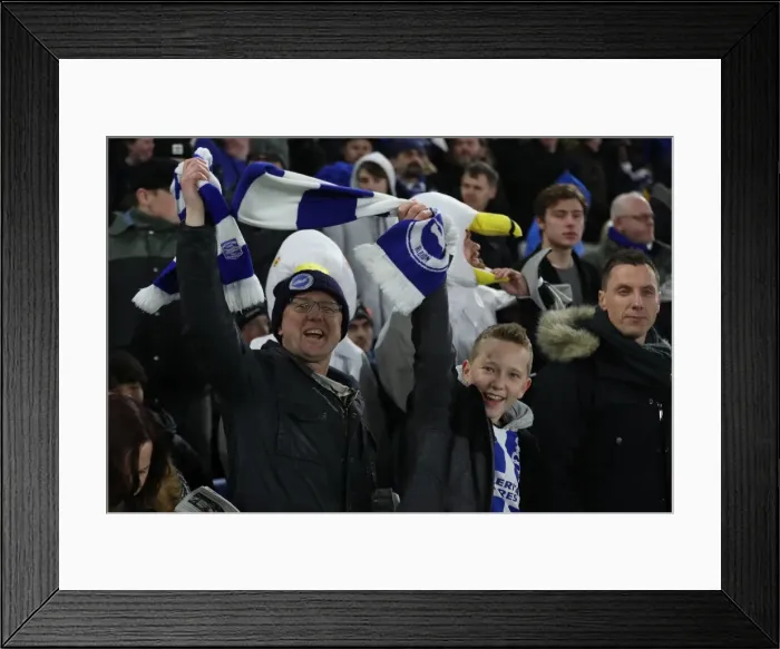 Framed Print : FA Cup 3rd Round: Brighton & Hove Albion vs. Crystal Palace Clash at American Express Community Stadium (08.01.18) Framed Print : FA Cup 3rd Round: Brighton & Hove Albion vs. Crystal Palace Clash at American Express Community Stadium (08.01.18)