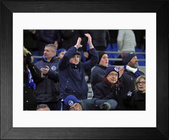 Framed Print : FA Cup 3rd Round: Brighton & Hove Albion vs. Crystal Palace (08.01.18) - Match Action at American Express Community Stadium Framed Print : FA Cup 3rd Round: Brighton & Hove Albion vs. Crystal Palace (08.01.18) - Match Action at American Express Community Stadium