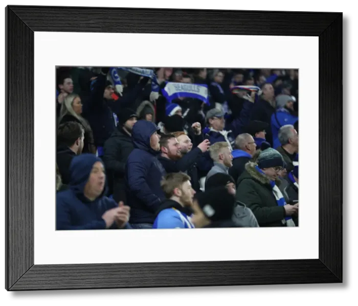 Framed Print : FA Cup 3rd Round: Brighton & Hove Albion vs. Crystal Palace Clash at American Express Community Stadium (08.01.18) Framed Print : FA Cup 3rd Round: Brighton & Hove Albion vs. Crystal Palace Clash at American Express Community Stadium (08.01.18)