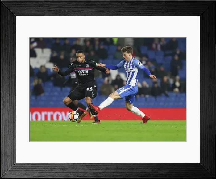 Framed Print : FA Cup 3rd Round: Brighton & Hove Albion vs. Crystal Palace (08.01.2018) - Clash at American Express Community Stadium Framed Print : FA Cup 3rd Round: Brighton & Hove Albion vs. Crystal Palace (08.01.2018) - Clash at American Express Community Stadium