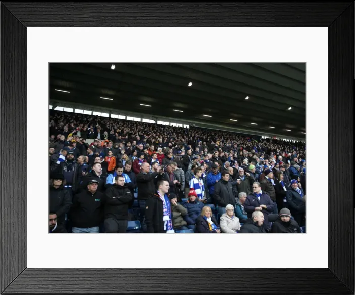 Framed Print : Premier League Showdown: West Bromwich Albion vs. Brighton & Hove Albion at The Hawthorns on 13th January 2018