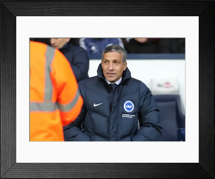 Framed Print : 13Jan18: Premier League Clash - West Bromwich Albion vs. Brighton and Hove Albion