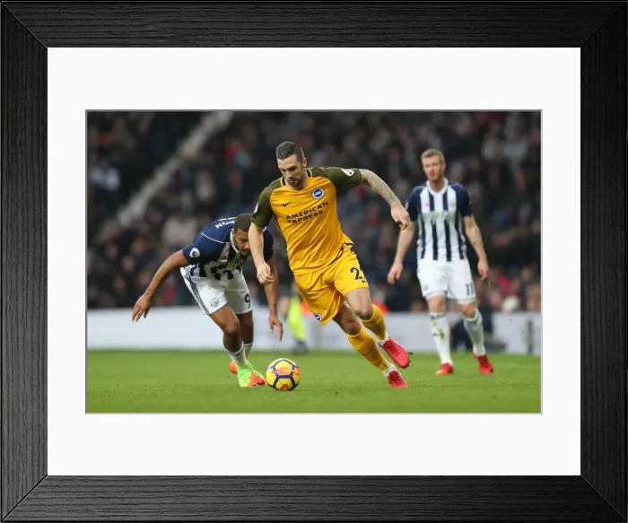 Framed Print : Premier League: West Bromwich Albion vs. Brighton and Hove Albion Clash at The Hawthorns on 13th January 2018 Framed Print : Premier League: West Bromwich Albion vs. Brighton and Hove Albion Clash at The Hawthorns on 13th January 2018