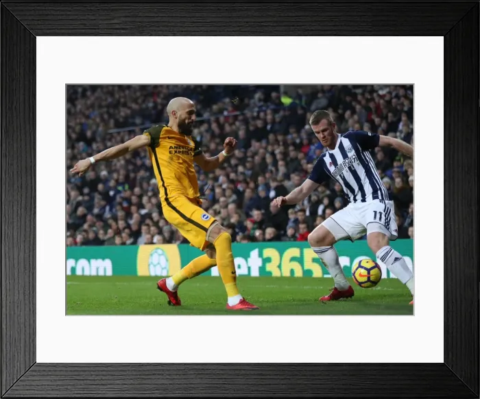 Framed Print : Intense Premier League Clash: West Bromwich Albion vs. Brighton and Hove Albion (13Jan18) Framed Print : Intense Premier League Clash: West Bromwich Albion vs. Brighton and Hove Albion (13Jan18)