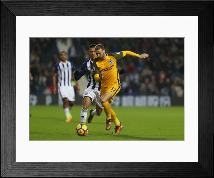 Framed Print : Premier League Showdown: West Bromwich Albion vs. Brighton and Hove Albion at The Hawthorns on 13th January 2018 Framed Print : Premier League Showdown: West Bromwich Albion vs. Brighton and Hove Albion at The Hawthorns on 13th January 2018