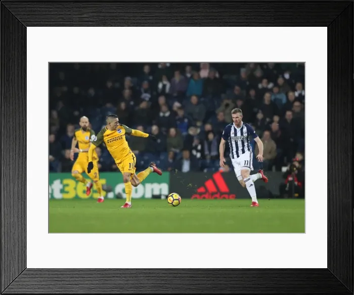 Framed Print : Premier League Showdown: West Bromwich Albion vs. Brighton and Hove Albion at The Hawthorns (13Jan18) Framed Print : Premier League Showdown: West Bromwich Albion vs. Brighton and Hove Albion at The Hawthorns (13Jan18)