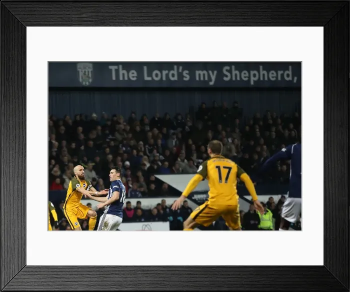 Framed Print : Premier League Showdown: West Bromwich Albion vs. Brighton and Hove Albion at The Hawthorns (13Jan18) Framed Print : Premier League Showdown: West Bromwich Albion vs. Brighton and Hove Albion at The Hawthorns (13Jan18)