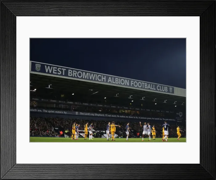 Framed Print : 13Jan18: West Bromwich Albion vs. Brighton and Hove Albion - Premier League Clash at The Hawthorns Framed Print : 13Jan18: West Bromwich Albion vs. Brighton and Hove Albion - Premier League Clash at The Hawthorns