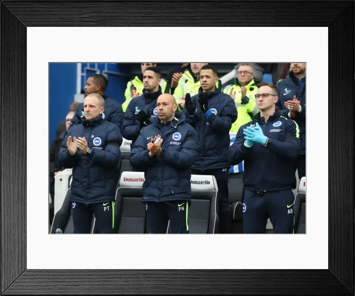 Framed Print : Premier League Showdown: Brighton & Hove Albion vs. Chelsea (20Jan18) - American Express Community Stadium Framed Print : Premier League Showdown: Brighton & Hove Albion vs. Chelsea (20Jan18) - American Express Community Stadium