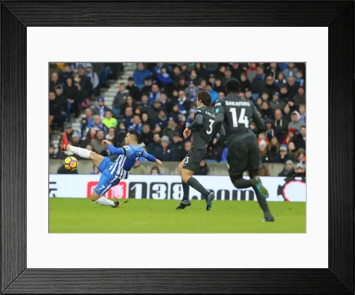 Framed Print : Premier League Showdown: Brighton & Hove Albion vs. Chelsea (20Jan18) - American Express Community Stadium Framed Print : Premier League Showdown: Brighton & Hove Albion vs. Chelsea (20Jan18) - American Express Community Stadium
