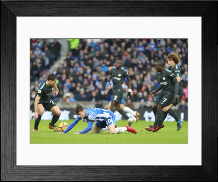 Framed Print : Brighton and Hove Albion vs. Chelsea: Premier League Showdown at American Express Community Stadium (January 2018) Framed Print : Brighton and Hove Albion vs. Chelsea: Premier League Showdown at American Express Community Stadium (January 2018)