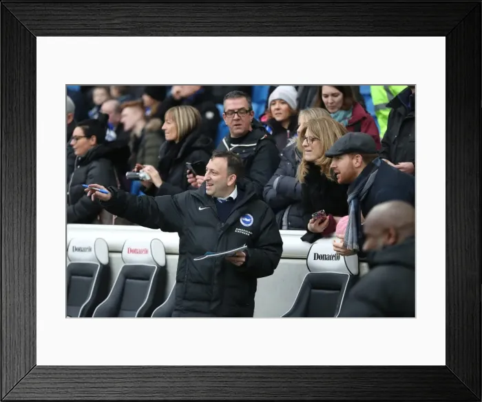 Framed Print : Premier League Showdown: Brighton & Hove Albion vs. Chelsea (20Jan18) - American Express Community Stadium Framed Print : Premier League Showdown: Brighton & Hove Albion vs. Chelsea (20Jan18) - American Express Community Stadium