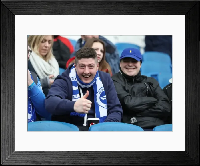 Framed Print : Premier League Showdown: Brighton & Hove Albion vs. Chelsea (20Jan18) - American Express Community Stadium Framed Print : Premier League Showdown: Brighton & Hove Albion vs. Chelsea (20Jan18) - American Express Community Stadium