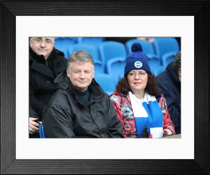 Framed Print : Premier League Showdown: Brighton & Hove Albion vs. Chelsea (20Jan18) - American Express Community Stadium Framed Print : Premier League Showdown: Brighton & Hove Albion vs. Chelsea (20Jan18) - American Express Community Stadium