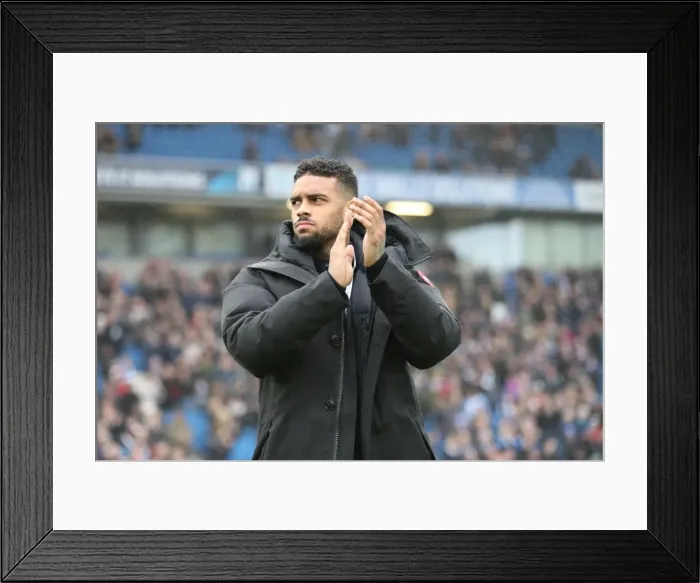 Framed Print : Premier League Showdown: Brighton & Hove Albion vs. Chelsea at American Express Community Stadium (20th January 2018) Framed Print : Premier League Showdown: Brighton & Hove Albion vs. Chelsea at American Express Community Stadium (20th January 2018)