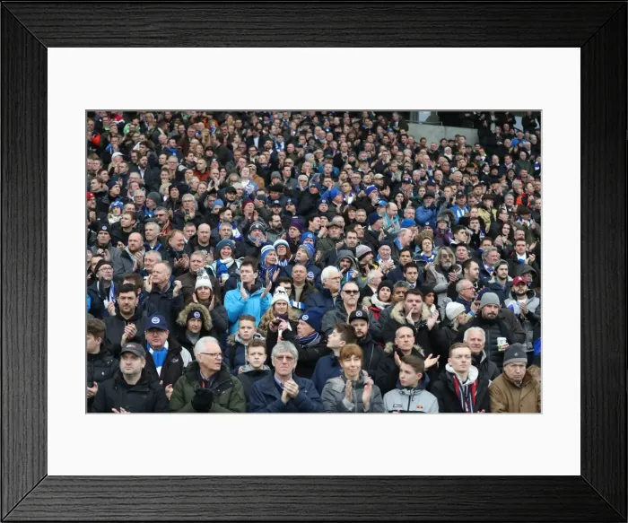 Framed Print : Premier League Showdown: Brighton & Hove Albion vs. Chelsea (20Jan18) - American Express Community Stadium Framed Print : Premier League Showdown: Brighton & Hove Albion vs. Chelsea (20Jan18) - American Express Community Stadium