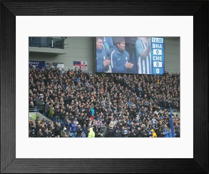 Framed Print : Brighton and Hove Albion vs. Chelsea: Premier League Showdown at American Express Community Stadium (January 2018) Framed Print : Brighton and Hove Albion vs. Chelsea: Premier League Showdown at American Express Community Stadium (January 2018)