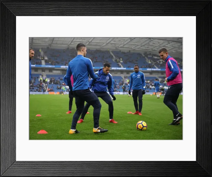Framed Print : Premier League Showdown: Brighton & Hove Albion vs. Chelsea (20Jan18) - American Express Community Stadium Framed Print : Premier League Showdown: Brighton & Hove Albion vs. Chelsea (20Jan18) - American Express Community Stadium