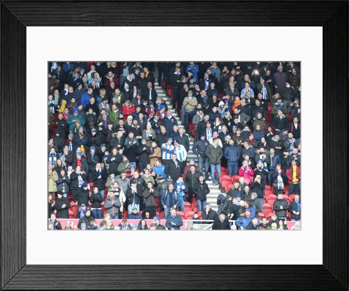 Framed Print : FA Cup 4th Round: Middlesbrough vs. Brighton and Hove Albion Clash at Riverside Stadium (27Jan18)