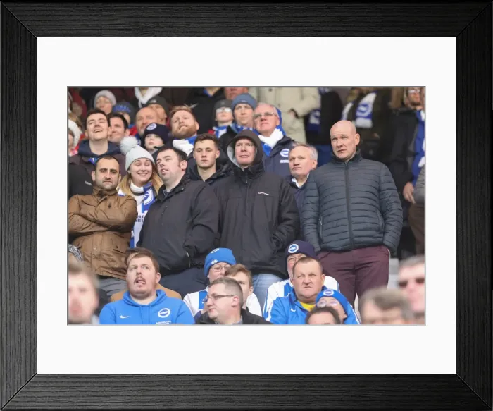 Framed Print : FA Cup 4th Round: Middlesbrough vs. Brighton and Hove Albion Clash at Riverside Stadium (27Jan18)