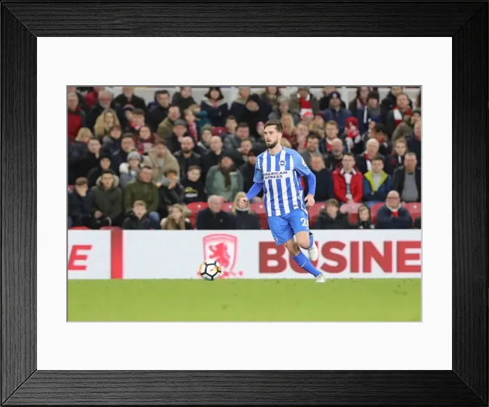 Framed Print : FA Cup 4th Round: Middlesbrough vs. Brighton and Hove Albion Clash at Riverside Stadium (27Jan18)