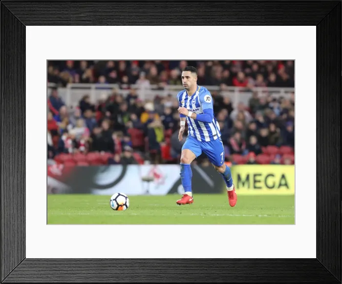 Framed Print : FA Cup 4th Round: Middlesbrough vs. Brighton & Hove Albion Clash at Riverside Stadium (27Jan18) Framed Print : FA Cup 4th Round: Middlesbrough vs. Brighton & Hove Albion Clash at Riverside Stadium (27Jan18)