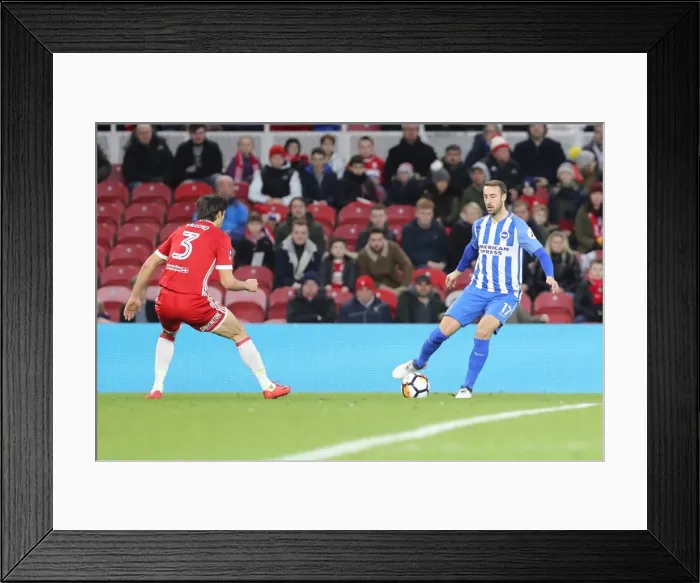 Framed Print : FA Cup 4th Round: Middlesbrough vs. Brighton and Hove Albion Clash at Riverside Stadium (27Jan18) Framed Print : FA Cup 4th Round: Middlesbrough vs. Brighton and Hove Albion Clash at Riverside Stadium (27Jan18)
