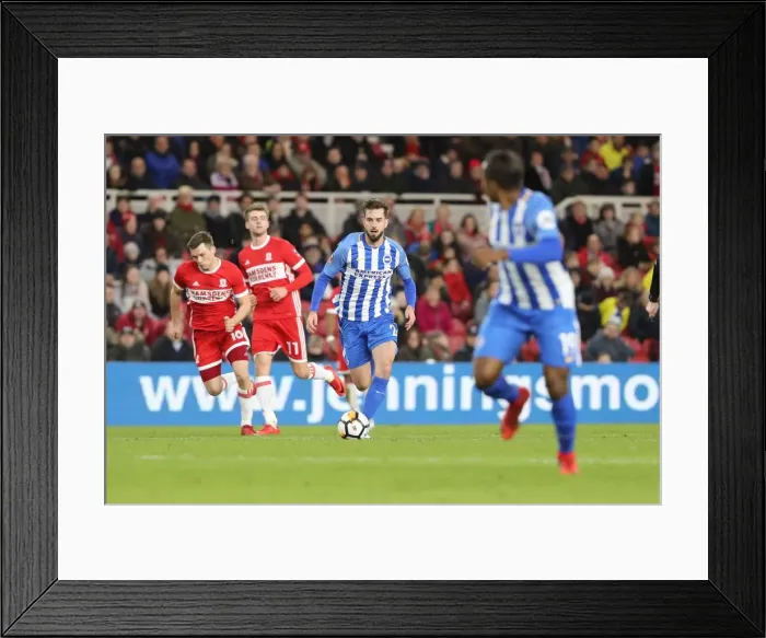 Framed Print : FA Cup 4th Round: Middlesbrough vs. Brighton and Hove Albion at Riverside Stadium (27Jan18)
