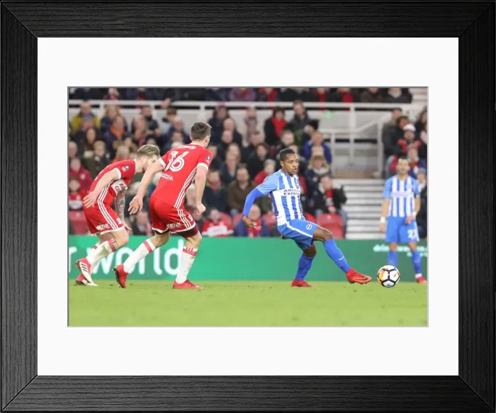 Framed Print : FA Cup 4th Round: Middlesbrough vs. Brighton and Hove Albion Clash at Riverside Stadium (27Jan18) Framed Print : FA Cup 4th Round: Middlesbrough vs. Brighton and Hove Albion Clash at Riverside Stadium (27Jan18)
