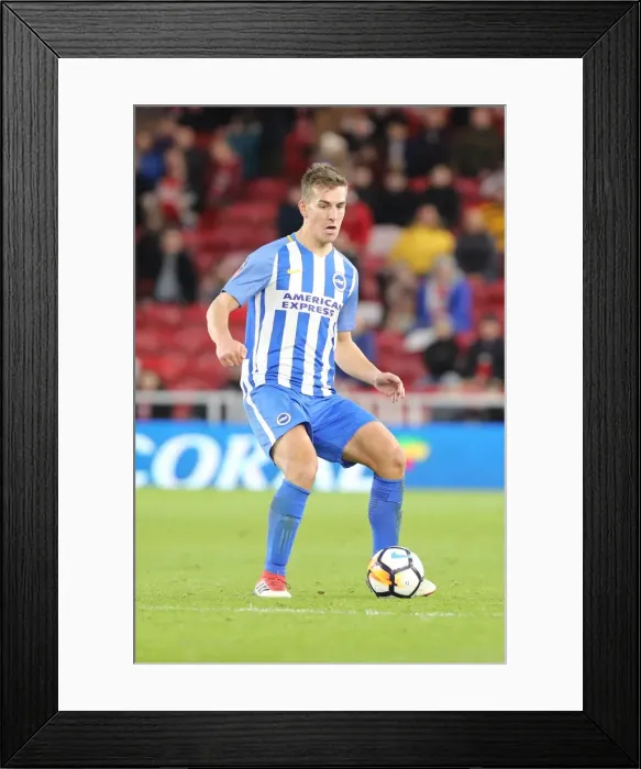 Framed Print : FA Cup 4th Round: Middlesbrough vs. Brighton and Hove Albion Clash at Riverside Stadium (27Jan18)