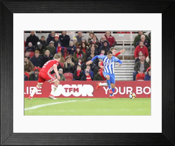 Framed Print : FA Cup 4th Round: Middlesbrough vs. Brighton and Hove Albion Clash at Riverside Stadium (27Jan18) Framed Print : FA Cup 4th Round: Middlesbrough vs. Brighton and Hove Albion Clash at Riverside Stadium (27Jan18)
