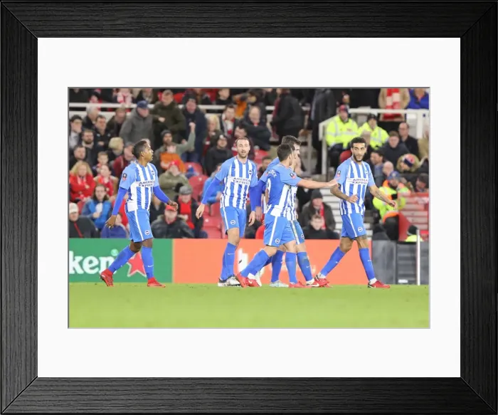 Framed Print : FA Cup 4th Round: Middlesbrough vs. Brighton and Hove Albion at Riverside Stadium (27Jan18) Framed Print : FA Cup 4th Round: Middlesbrough vs. Brighton and Hove Albion at Riverside Stadium (27Jan18)