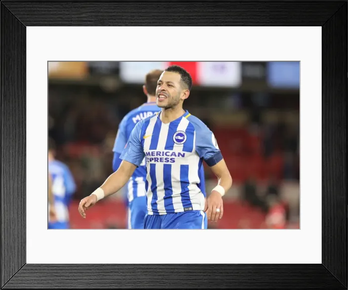 Framed Print : FA Cup 4th Round: Middlesbrough vs. Brighton and Hove Albion Clash at Riverside Stadium (27Jan18)