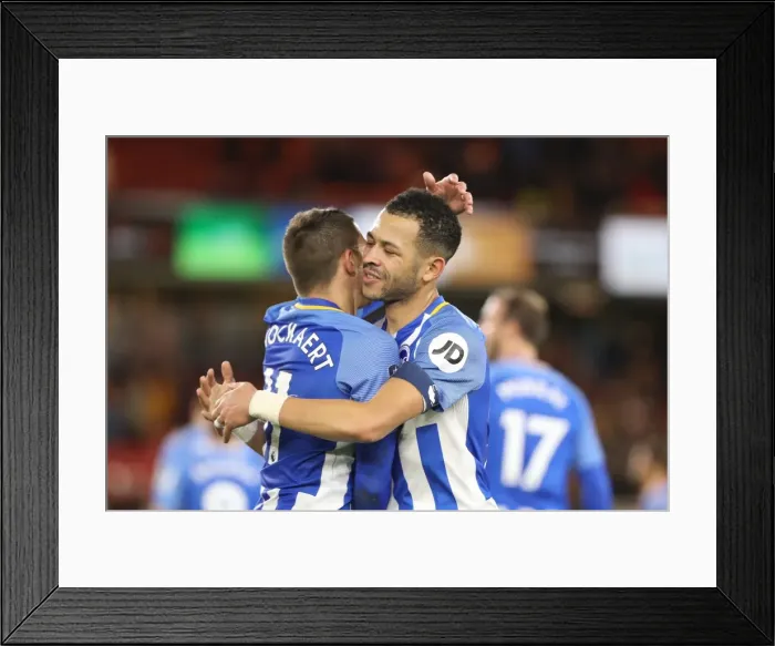 Framed Print : FA Cup 4th Round: Middlesbrough vs. Brighton & Hove Albion Clash at Riverside Stadium (27Jan18) Framed Print : FA Cup 4th Round: Middlesbrough vs. Brighton & Hove Albion Clash at Riverside Stadium (27Jan18)
