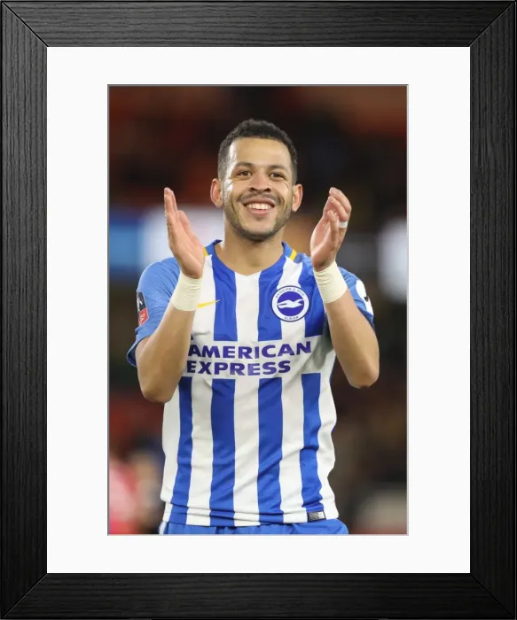 Framed Print : FA Cup 4th Round: Middlesbrough vs. Brighton and Hove Albion Clash at Riverside Stadium (27Jan18)