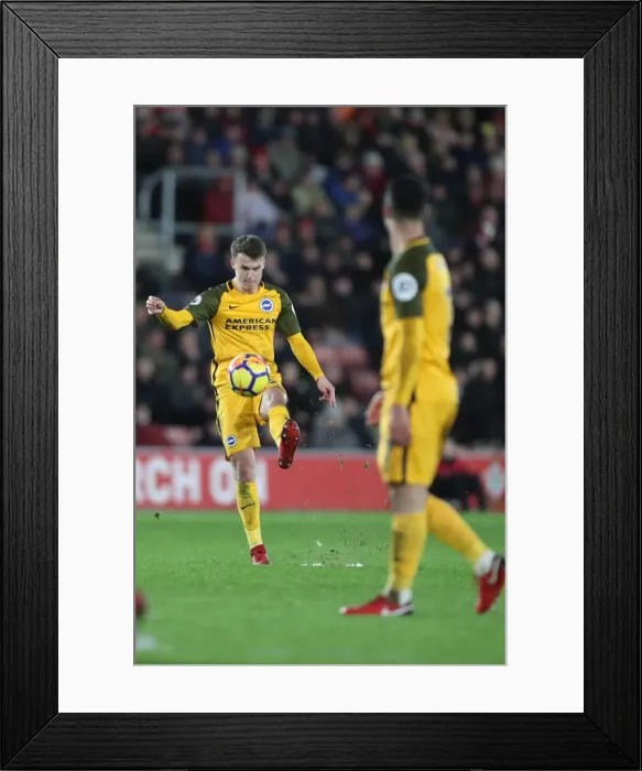 Framed Print : Premier League Showdown: Southampton vs. Brighton and Hove Albion at St. Mary's Stadium (31JAN18) Framed Print : Premier League Showdown: Southampton vs. Brighton and Hove Albion at St. Mary's Stadium (31JAN18)